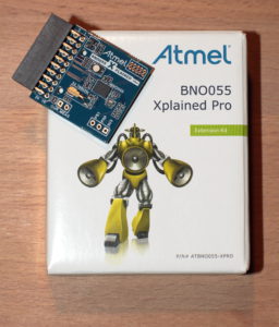 BNO055 Xplained Pro Board