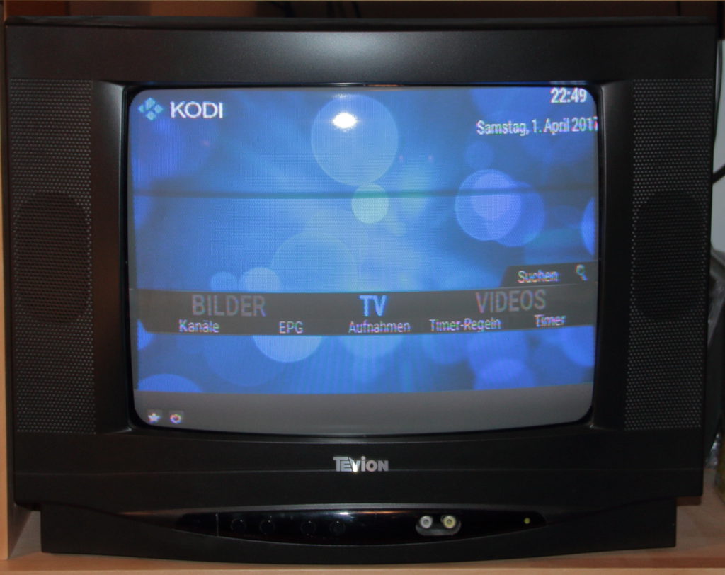 TV set with Confluence 480